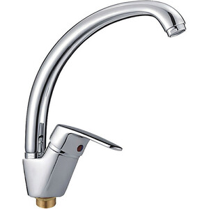 Смеситель для кухни Haiba HB16 с гайкой (HB4116-2)