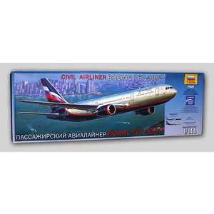 Звезда Модель Пассажирский авиалайнер Боинг 767-300 7005