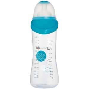 Бутылочка Bebe Confort "EasyClip" 360мл 6-24 мес (голубой) S2 30000946