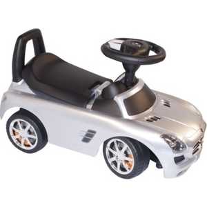 Каталка Amalfy "Mercedes-Benz SLS AMG" (серебряный) 332