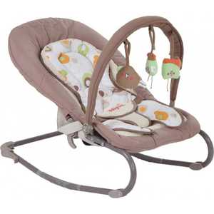 Шезлонг Baby Care "Deluxe" (кофейный) MC306
