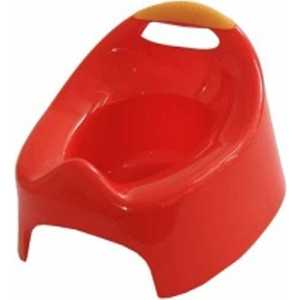 Горшок Maltex детский "Жабка", красный, 2749