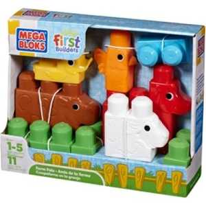Mega Bloks Набор кубиков Зоопарк 08423(08444)