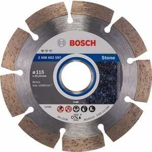 Диск алмазный Bosch 115х22.2 мм Standard for Stone (2.608.602.597)