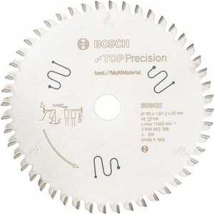 Диск пильный Bosch 165х20мм 48зубьев Top Precision Best for Multi Material (2.608.642.388)