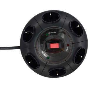 Сетевой фильтр Ippon BU-252B 5м (6 розеток), черный