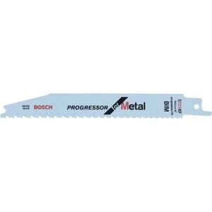Полотно пильное Bosch 150мм 5шт S123XF Progressor for Metal (2.608.654.402)