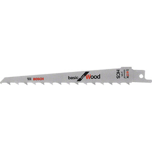 Полотно пильное Bosch 150мм 5шт S617K Basic for Wood (2.608.650.677)