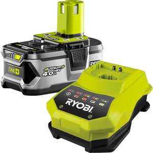 Зарядное устройство Ryobi RBC18L40 с аккумулятором 18В 4Ач Li-ion One+ (3001912)