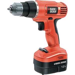 Аккумуляторная дрель-шуруповерт Black-Decker EPC12CAK