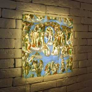 FotonioBox Лайтбокс Сикстинская капелла 45x45-140