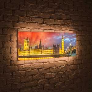 FotonioBox Лайтбокс панорамный "Лондон" 60x180-p003