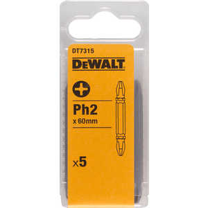 Бит DeWALT PZ3\PZ3 х60мм 5шт Torsion (DT 7315)