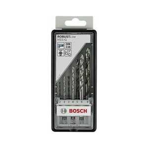 Набор сверл по металлу Bosch 2.0-8.0мм 7шт HSS-G Robust Line (2.607.019.922)