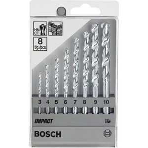 Набор сверл по бетону Bosch 3.0-10.0мм 8шт (2.607.018.366)