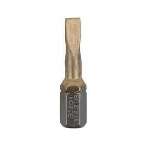 Бит Bosch SL 0.6х4.5мм х25мм 3шт Max Grip (2.607.001.490)