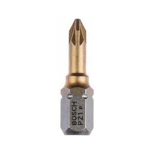 Бит Bosch PZ1 х25мм 10шт TIN (2.607.001.592)