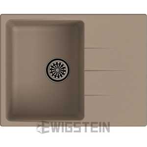 Кухонная мойка Ewigstein Gerd 45F 650x500 темно-бежевый