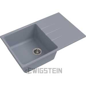 Кухонная мойка Ewigstein Gerd 60F 780x500 серый металлик