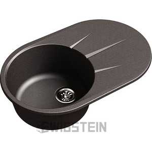 Кухонная мойка Ewigstein Rund 50F 750x480 черный