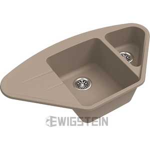 Кухонная мойка Ewigstein Wink 80KF 960x520 темно-бежевый