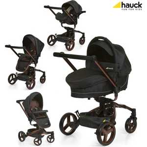 Коляска модульная 3 в 1 Hauck Twister Trio Set(Chocolate)