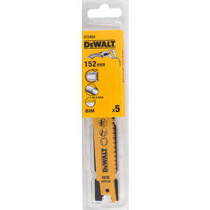 Полотно пильное DeWALT 150мм 5шт S123XF Progressor (DT 2404)