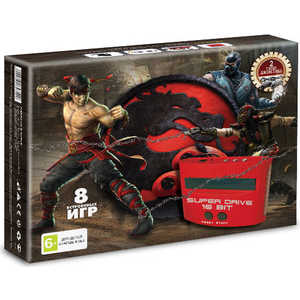 Игровая приставка Sega Super Drive Mortal Kombat 8-in-1