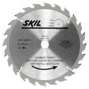 Диск пильный Skil 170х16мм 24зуба (2610395470)