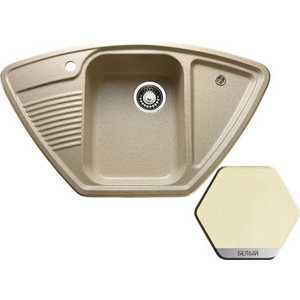 Мойка кухонная Weissgauff Corner 875 Eco Granit белый