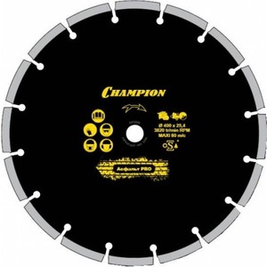 Диск алмазный Champion 350х25.4мм Asphafight (C1610)