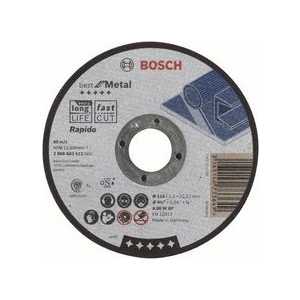 Диск отрезной Bosch 115х22.2х1.0мм Best for Metal Rapido (2.608.603.512)