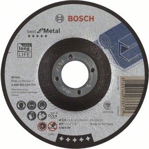 Диск отрезной Bosch 125х22.2х1.5мм Best for Metal Rapido (2.608.603.519)
