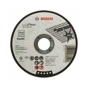 Диск отрезной Bosch 125х22.2х0.8мм Best for Inox Rapido (2.608.603.488)