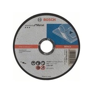 Диск отрезной Bosch 125х22.2х1.6мм Standard for Metal (2.608.603.165)