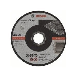 Диск отрезной Bosch 125х22.2х1.0мм Standard for Inox (2.608.603.171)