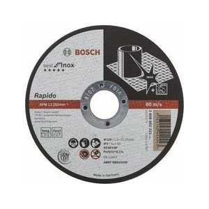 Диск отрезной Bosch 125х22.2х1.0мм Best for Inox Rapido (2.608.602.221)