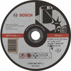 Диск отрезной Bosch 180х22.2х2.0мм Expert for Inox (2.608.600.095)
