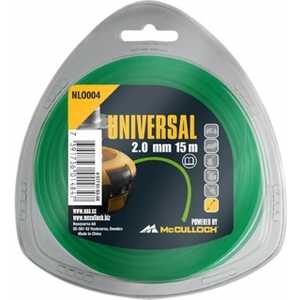 Леска триммерная UNIVERSAL 2.0мм 15м Nylon Line (5776163-04)