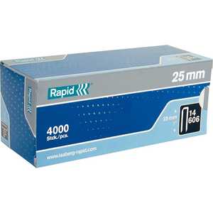 Скобы для степлера Rapid 25мм тип 606 4000шт Workline (11737302)