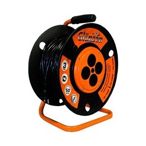 Удлинитель Glanzen 50м на катушке (EB-50-006)