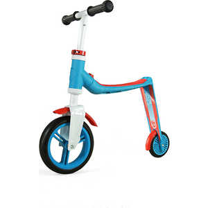 Самокат-беговел Scoot and Ride "Highway Baby" трансформер (синий/ красный)