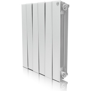 Радиатор отопления ROYAL Thermo биметаллический Piano Forte 500/Bianco Traffico/6 секций