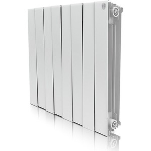 Радиатор отопления ROYAL Thermo биметаллический Piano Forte 500/Bianco Traffico/8 секций