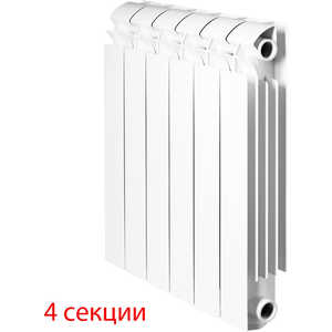 Радиатор отопления Global алюминиевые VOX - R 500 (4 секции)