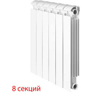 Радиатор отопления Global биметаллические STYLE EXTRA 500 (8 секций)