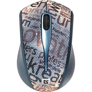 Мышь Defender StreetArt MS-305 Nano Grey (52305)