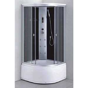 Душевая кабина Aqualux GIRO с высоким поддоном 90х90 (AQ-4070GF-Bl)