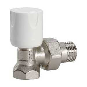 Вентиль LUXOR ручной регулировки угловой Easy RS 102 3/4"