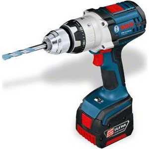 Аккумуляторная ударная дрель-шуруповерт Bosch GSB 14.4 VE-2-Li L-Boxx (0.601.9D9.200)